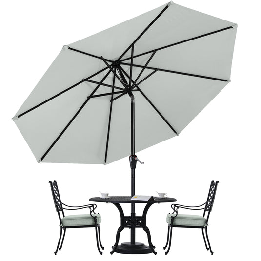 MASTERCANOPY Patio Umbrella for Outdoor Market Table  8 Ribs