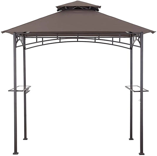 MASTERCANOPY  8x5 Grill Gazebo Replacement Canopy Top for Model L-GG001PST-F CA