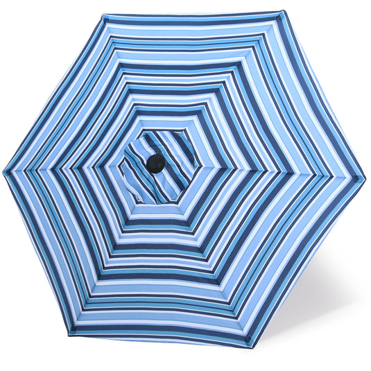7.5FT Patio Umbrella Replacement Canopy for 6 Ribs