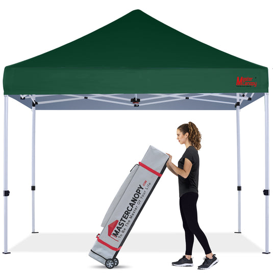 Mastercanopy Lite-30 Commercial Canopy Tent Instant Shelter - 10x10, 10x15, 10x20