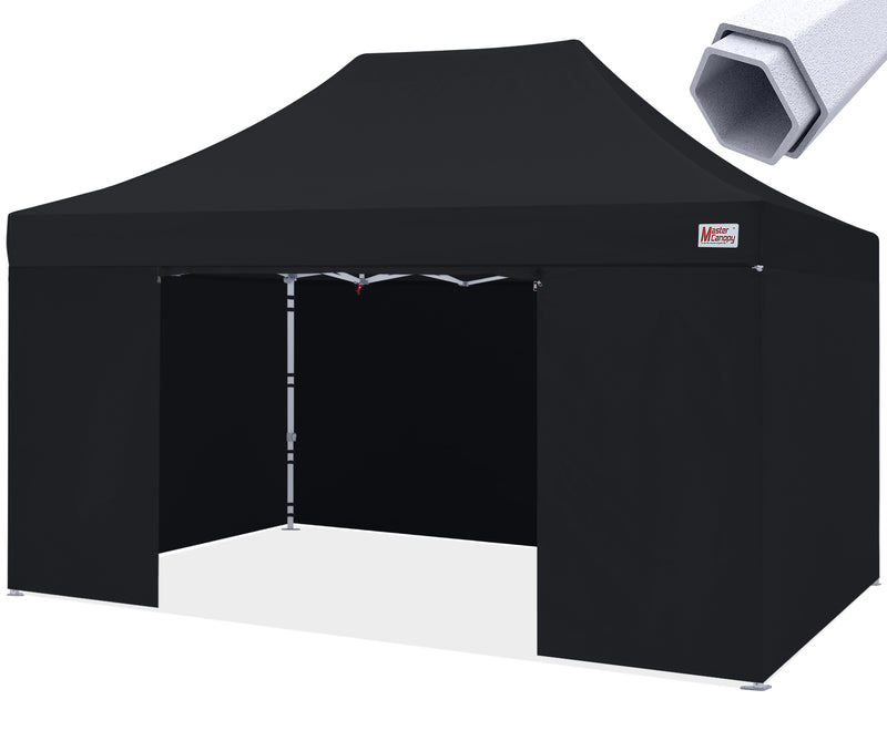 Load image into Gallery viewer, Mastercanopy Core-35 Premium Heavy Duty Instant Canopy Tent with Sidewalls - 10x10, 10x15, 10x20
