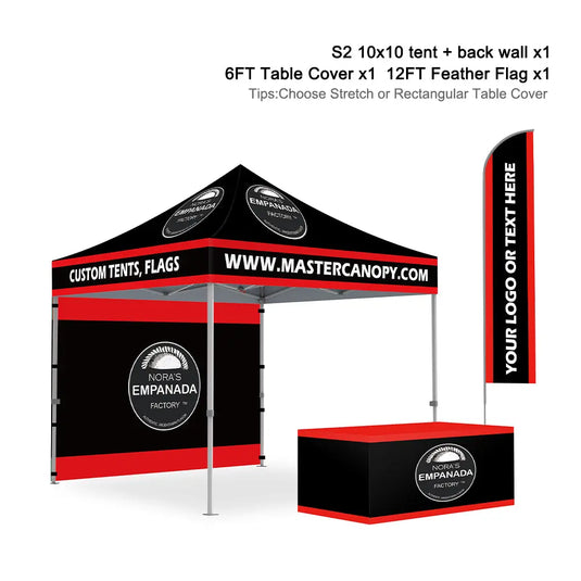 Mastercanopy Core-35 Custom Canopy Tent 10x10 Full Case Vision Super Value Package