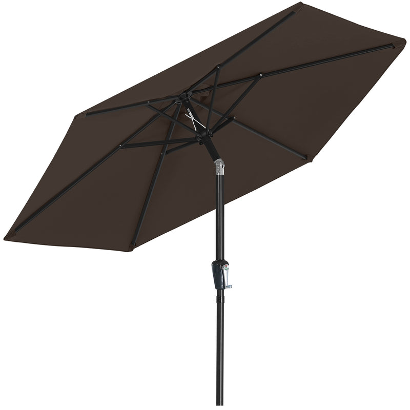Load image into Gallery viewer, MASTERCANOPY 7.5FT Patio Umbrella for Outdoor Market Table 6 Ribs
