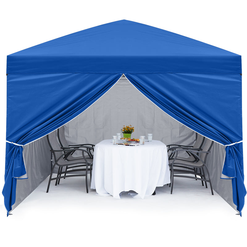 Load image into Gallery viewer, Leisure Sports Pop-Up Canopy Tent with Church Window Sidewalls - 10x10, 10x20
