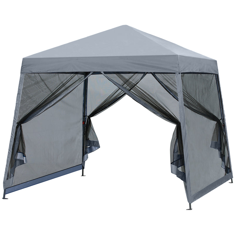 Load image into Gallery viewer, Leisure Sports Stable Pop-Up Canopy Tent with Mosquito Netting - 8x8, 10x10, 11x11
