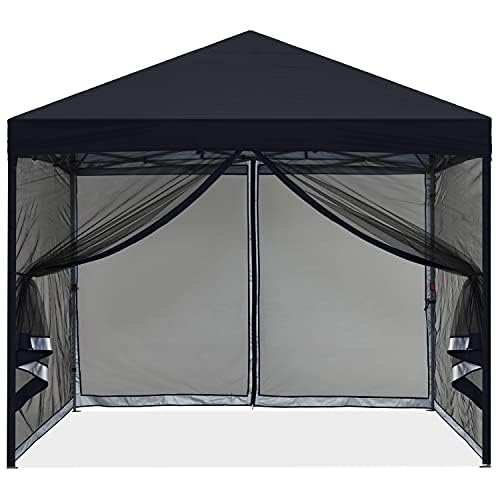 Load image into Gallery viewer, 8x8, 10x10 Leisure Sports Pop-Up Easy Setup Outdoor Canopy Tent with Netting-CA
