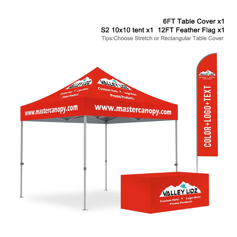 Load image into Gallery viewer, Mastercanopy Core-35 Custom Canopy Tent 10x10 Full Case Vision Super Value Package
