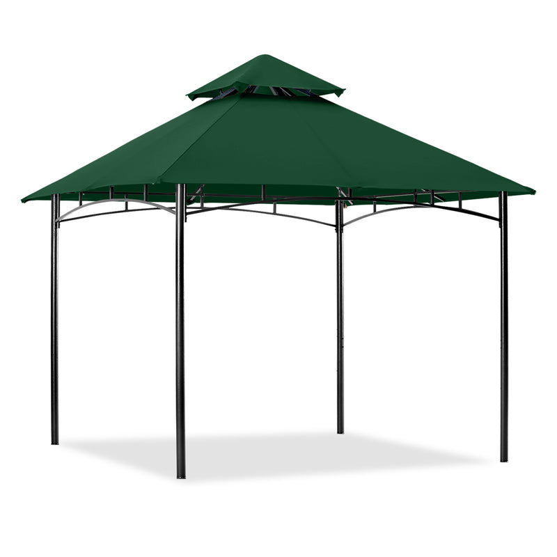 Load image into Gallery viewer, 9x9/10x12/11x11 Outdoor Garden Patio Gazebo with Stable Steel Farme
