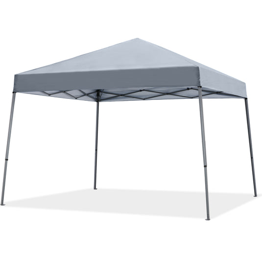 Leisure Sports Portable Pop-Up Canopy Tent with Large Base - 8x8, 10x10, 12x12