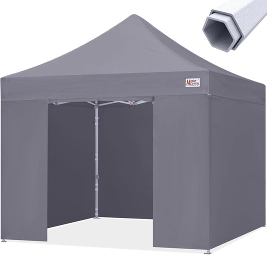 Mastercanopy Core-35 Premium Heavy Duty Instant Canopy Tent with Sidewalls - 10x10, 10x15, 10x20