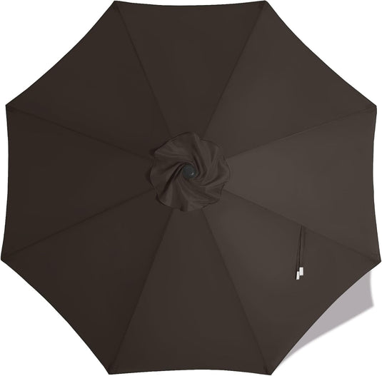 Patio Umbrella Replacement Canopy for 8 Ribs