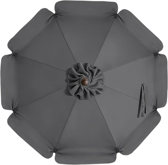 MASTERCANOPY Valance Patio Umbrella 6 Ribs 8 Ribs Replacement Top Only