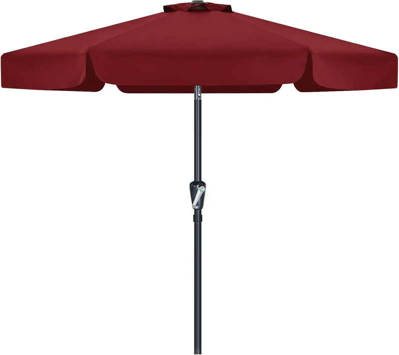Load image into Gallery viewer, MASTERCANOPY 7.5FT/9FT Valance Patio Umbrella for Outdoor Table Market-CA

