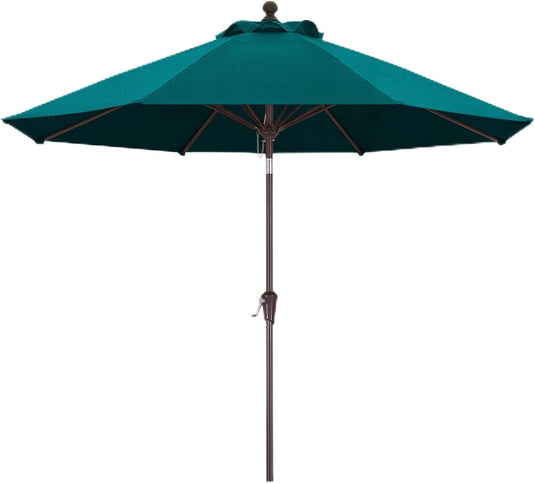 MASTERCANOPY Olefin 5-Year-Non-Fading 9ft Patio Outdoor Table Umbrella 8 Ribs