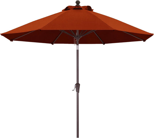 MASTERCANOPY Olefin 5-Year-Non-Fading 9ft Patio Outdoor Table Umbrella 8 Ribs