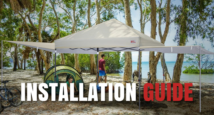 Canopy Tent with 2 Shelters