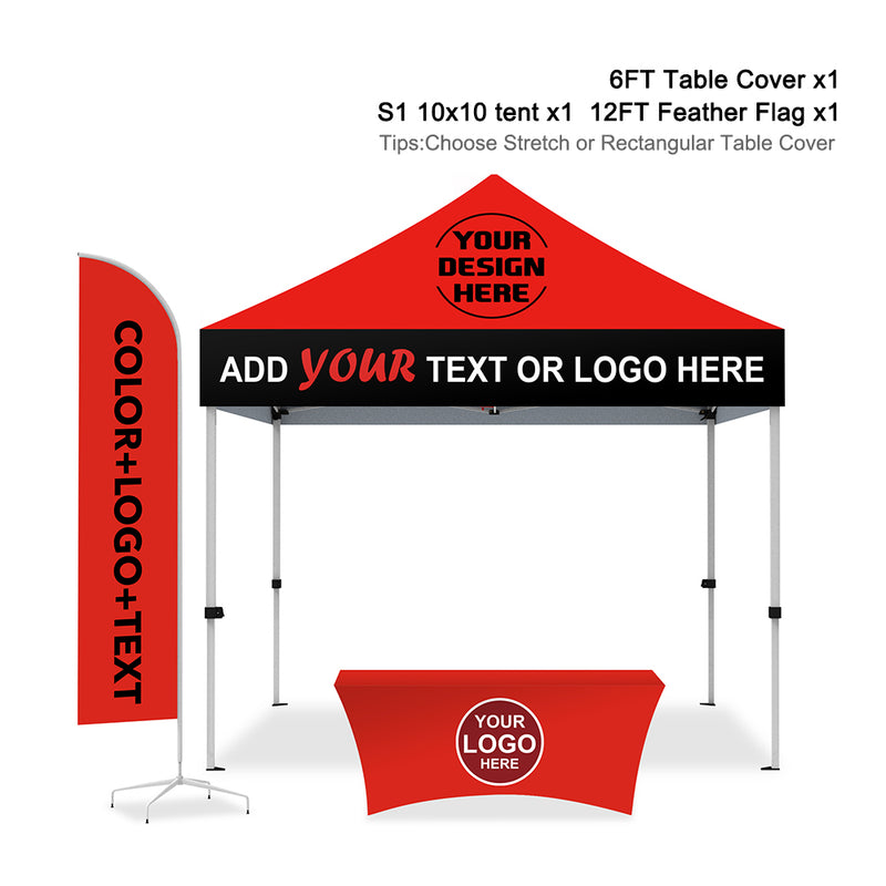 Load image into Gallery viewer, Mastercanopy Lite-30 Commercial Custom Canopy Tent 10x10 Full Case Vision Super Value Package
