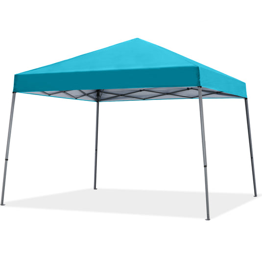 Leisure Sports Portable Pop-Up Canopy Tent with Large Base - 8x8, 10x10, 12x12