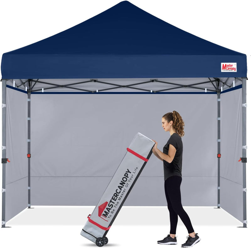 Load image into Gallery viewer, Leisure Sports Easy Pop-Up Canopy Tent with Sidewalls - 8x8, 10x10, 12x12
