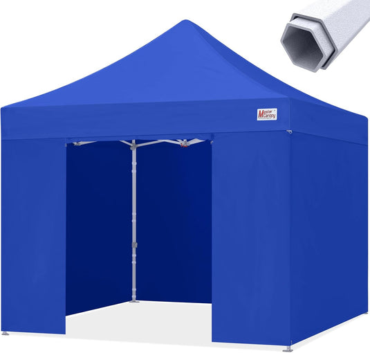 Mastercanopy Core-35 Premium Heavy Duty Instant Canopy Tent with Sidewalls - 10x10, 10x15, 10x20