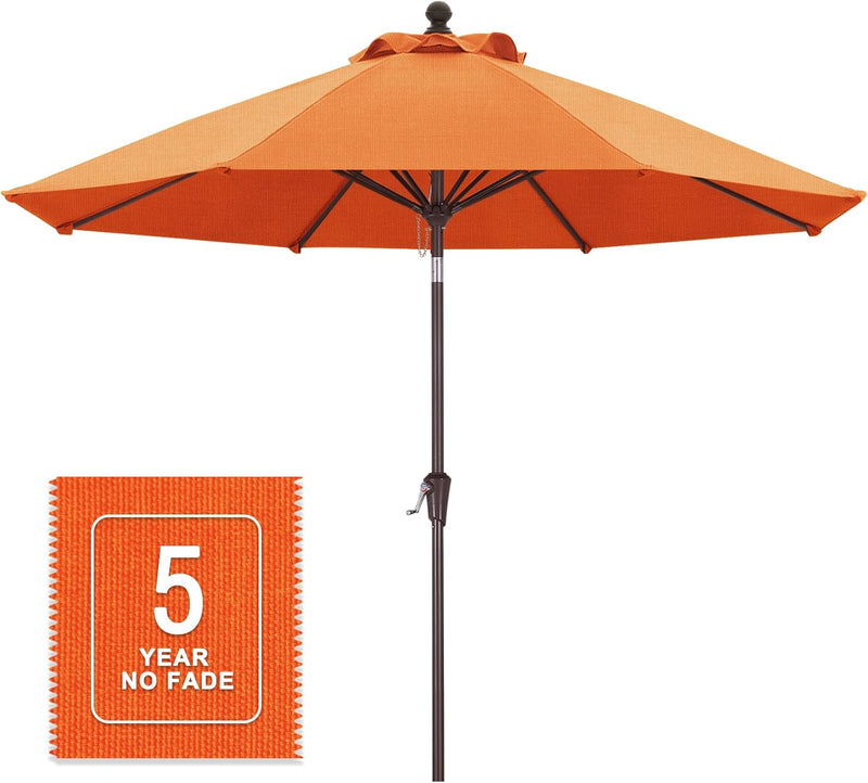 Load image into Gallery viewer, MASTERCANOPY Olefin 5-Year-Non-Fading 9ft Patio Outdoor Table Umbrella 8 Ribs
