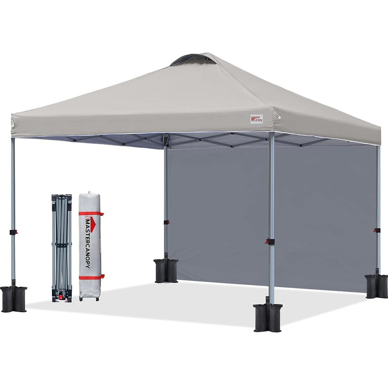 Load image into Gallery viewer, 10x10 Leisure Sports Durable Pop-Up Canopy Tent with Sidewall-CA
