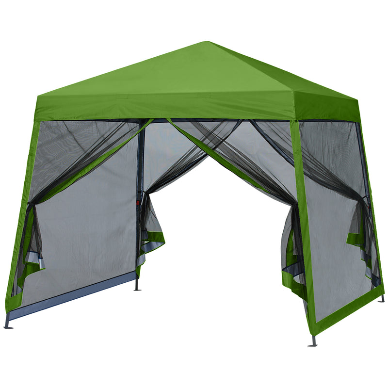 Load image into Gallery viewer, Leisure Sports Stable Pop-Up Canopy Tent with Mosquito Netting - 8x8, 10x10, 11x11

