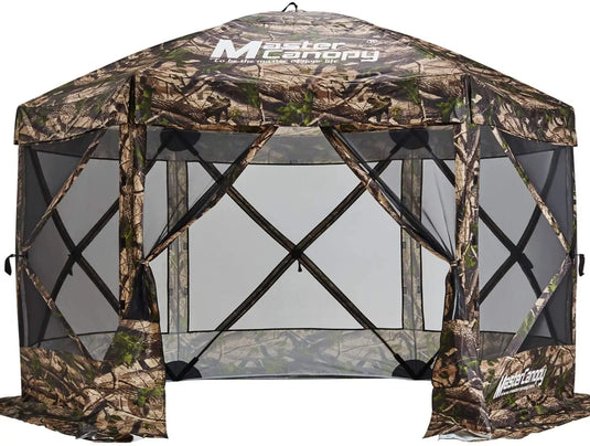 10x10/12x12 Portable Screen House Room Pop up Gazebo Outdoor Camping Tent