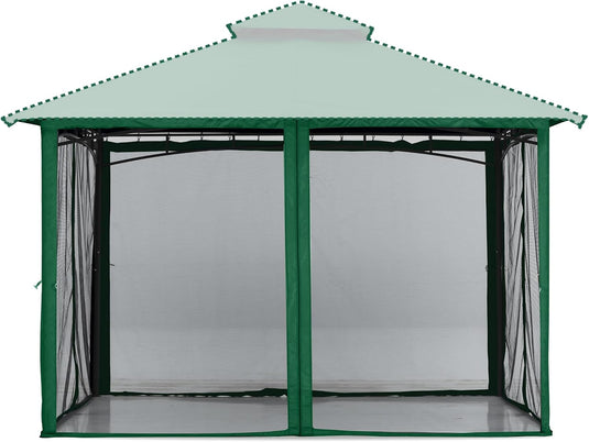 10x10/10x12 Patio Gazebo Mosquito Netting Screen Walls ONLY