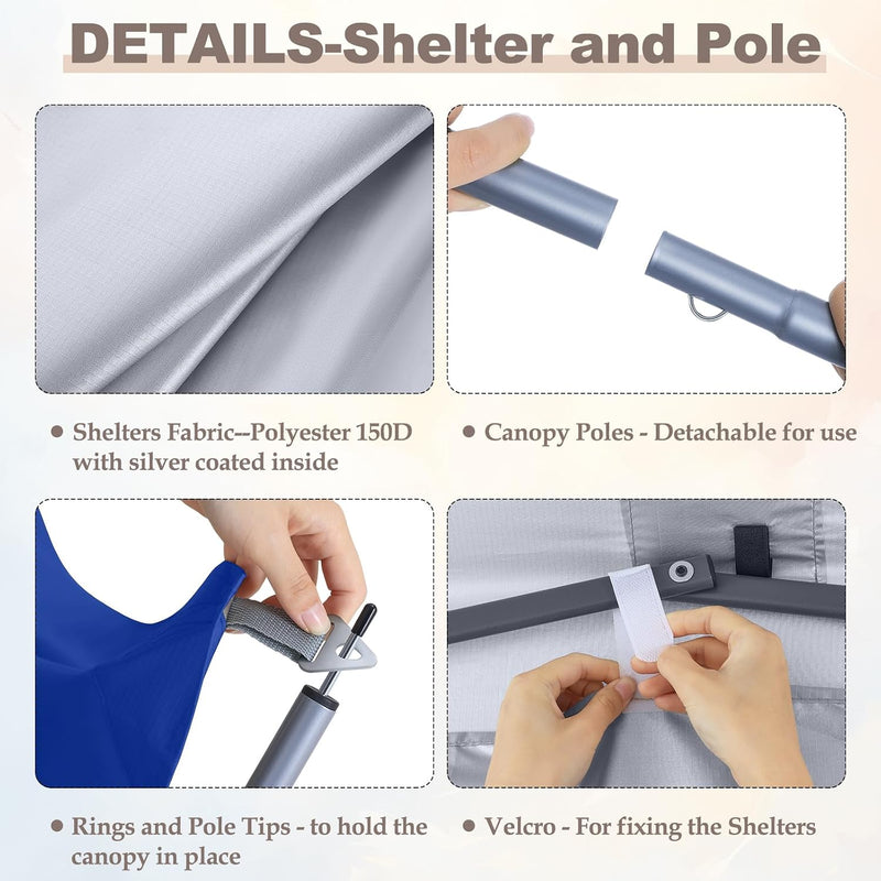 Load image into Gallery viewer, MASTERCANOPY 10x10 Pop-Up Canopy Tent with Two Shelters
