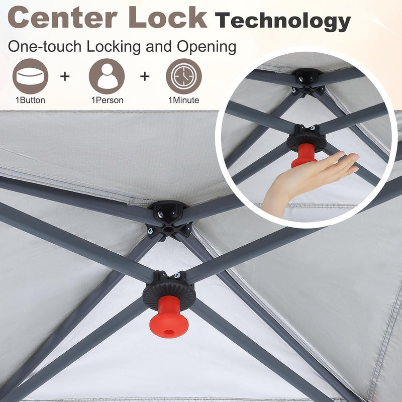 Load image into Gallery viewer, MASTERCANOPY 10x10 Pop-Up Canopy Tent with Two Shelters
