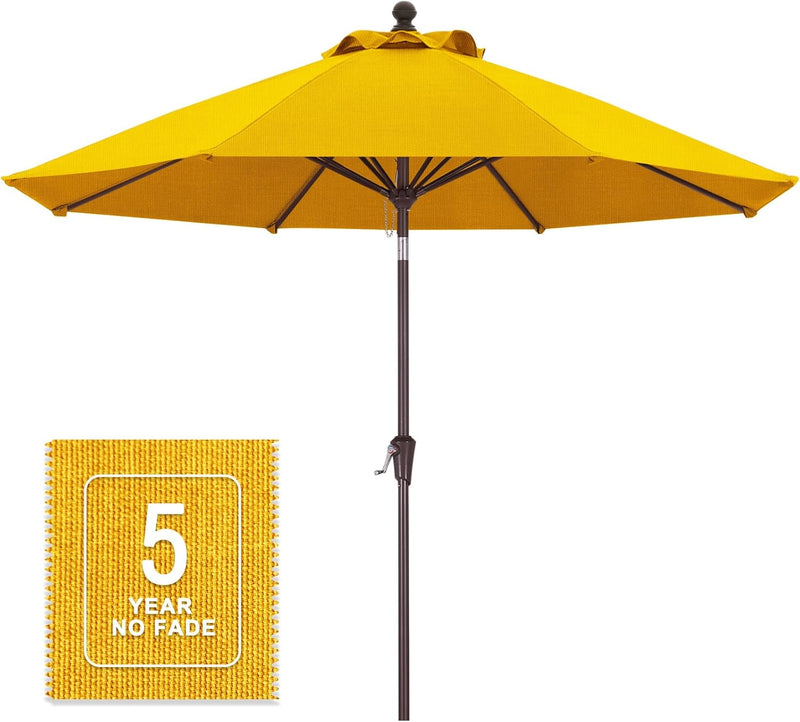 Load image into Gallery viewer, MASTERCANOPY Olefin 5-Year-Non-Fading 9ft Patio Outdoor Table Umbrella 8 Ribs

