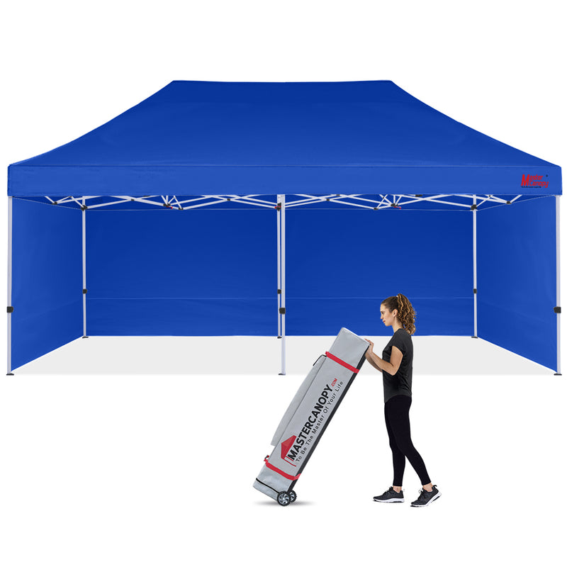Load image into Gallery viewer, Mastercanopy Lite-30 Commercial Canopy Tent with Sidewalls - 10x10, 10x15, 10x20
