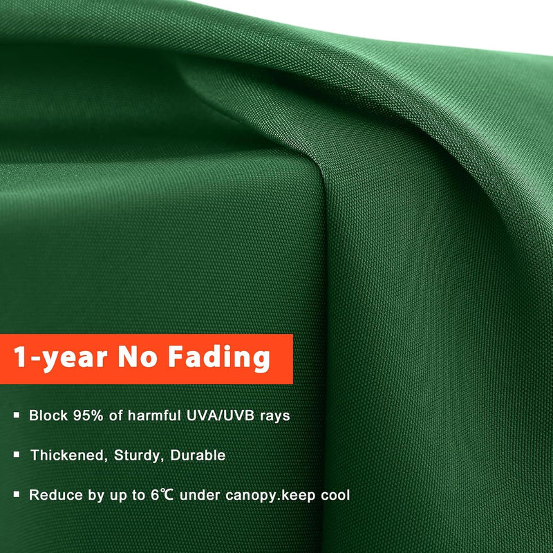 Load image into Gallery viewer, MASTERCANOPY Valance Patio Umbrella 6 Ribs 8 Ribs Replacement Top Only
