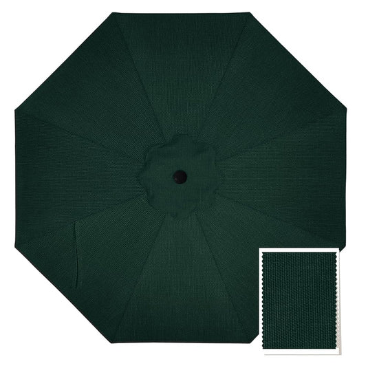 9FT Patio Umbrella Replacement Canopy for 8 Ribs 5-Year-Non-Fading Olefin