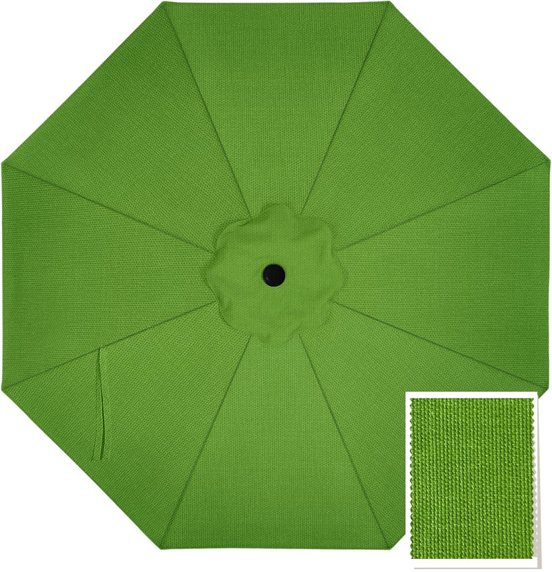 Load image into Gallery viewer, 9FT Patio Umbrella Replacement Canopy for 8 Ribs 5-Year-Non-Fading Olefin
