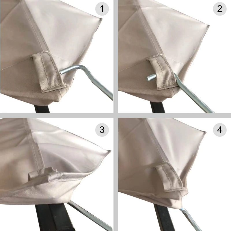 Load image into Gallery viewer, MASTERCANOPY  8x5 Grill Gazebo Replacement Canopy Top for Model L-GG001PST-F CA
