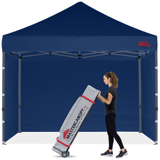 Leisure Sports Easy Pop-Up Canopy Tent with Sidewalls - 8x8, 10x10, 12x12