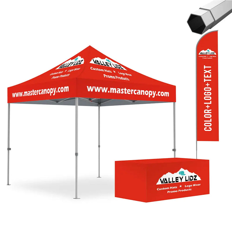 Load image into Gallery viewer, Mastercanopy Core-35 Custom Canopy Tent 10x10 Full Case Vision Super Value Package
