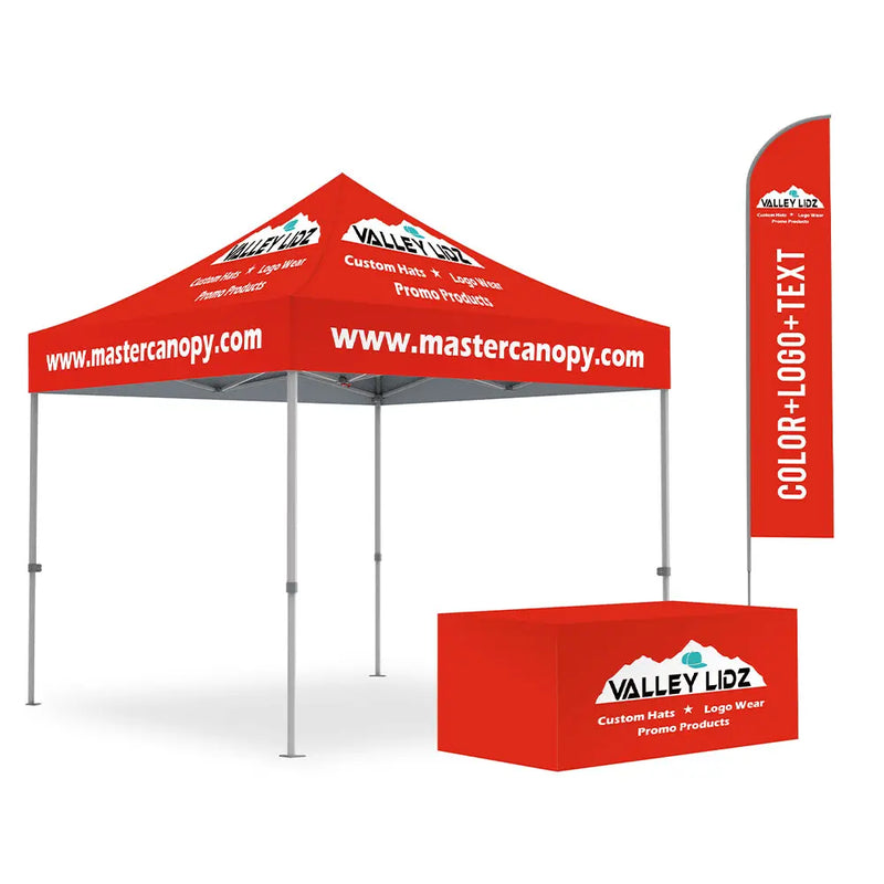 Load image into Gallery viewer, Mastercanopy Core-35 Custom Canopy Tent 10x10 Full Case Vision Super Value Package
