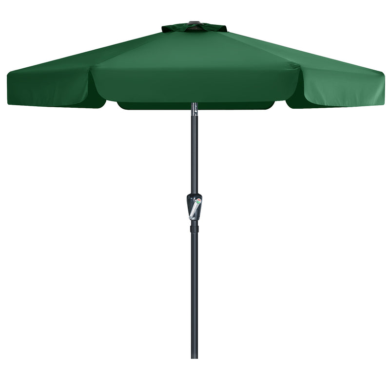 Load image into Gallery viewer, MASTERCANOPY Valance Patio Umbrella for Outdoor Table Market 6/8 Ribs
