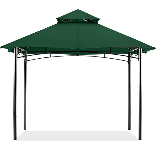 9x9/10x12/11x11 Outdoor Garden Patio Gazebo with Stable Steel Farme