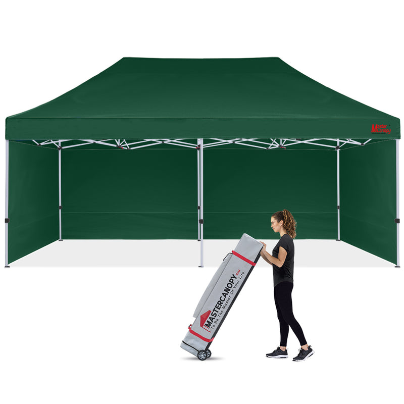 Load image into Gallery viewer, Mastercanopy Lite-30 Commercial Canopy Tent with Sidewalls - 10x10, 10x15, 10x20
