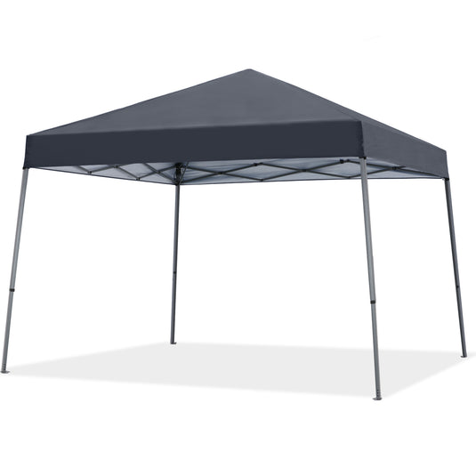 Leisure Sports Portable Pop-Up Canopy Tent with Large Base - 8x8, 10x10, 12x12