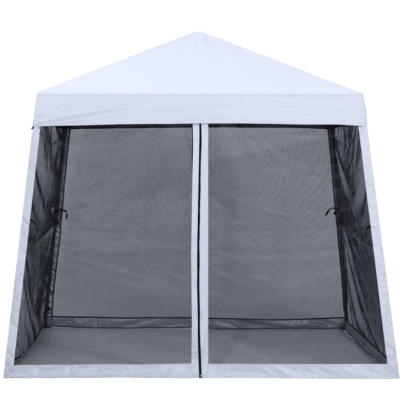 Load image into Gallery viewer, Leisure Sports Stable Pop-Up Canopy Tent with Mosquito Netting - 8x8, 10x10, 11x11
