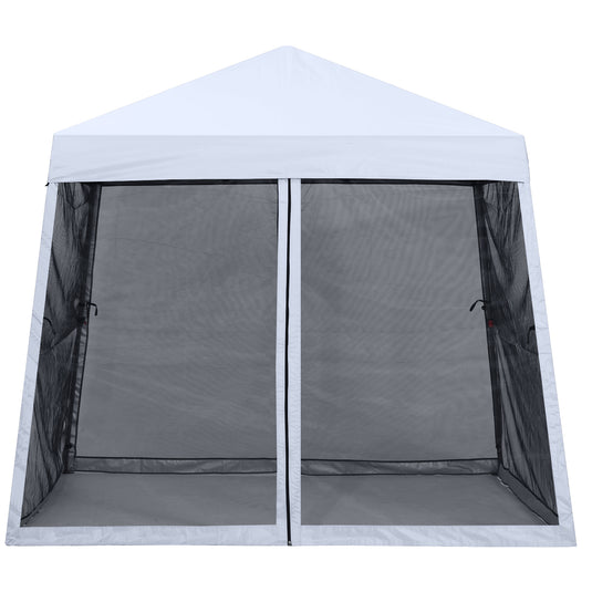 Leisure Sports Stable Pop-Up Canopy Tent with Mosquito Netting - 8x8, 10x10, 11x11