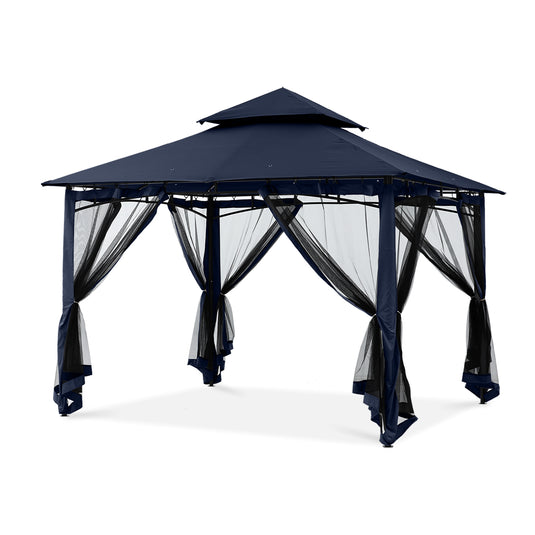 9x9/11x11/10x12 Outdoor Garden Patio Gazebo with Netting Walls