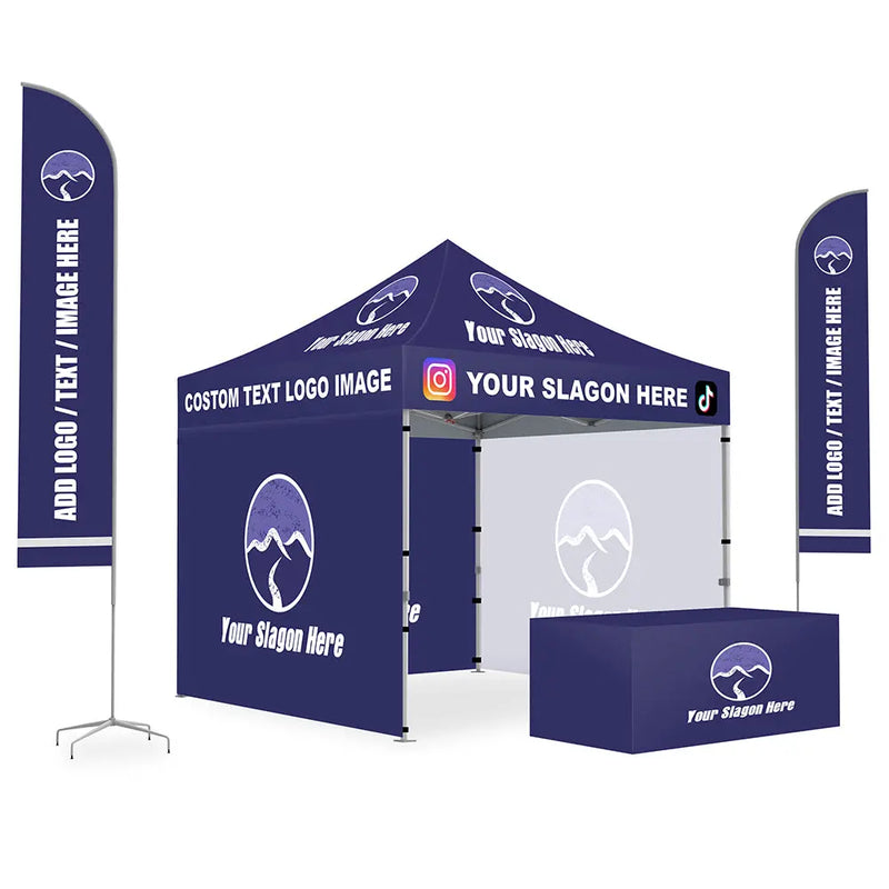 Load image into Gallery viewer, Mastercanopy Core-35 Custom Canopy Tent 10x10 Full Case Vision Super Value Package
