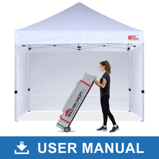 Commercial Canopy Tent with Sidewalls