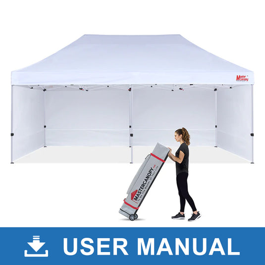 Commercial Canopy Tent with Sidewalls
